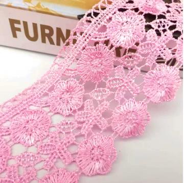 Korean version of water-soluble polyester silk lace 6.5cm in stock DIY sofa cushion decorative accessories lace DB209