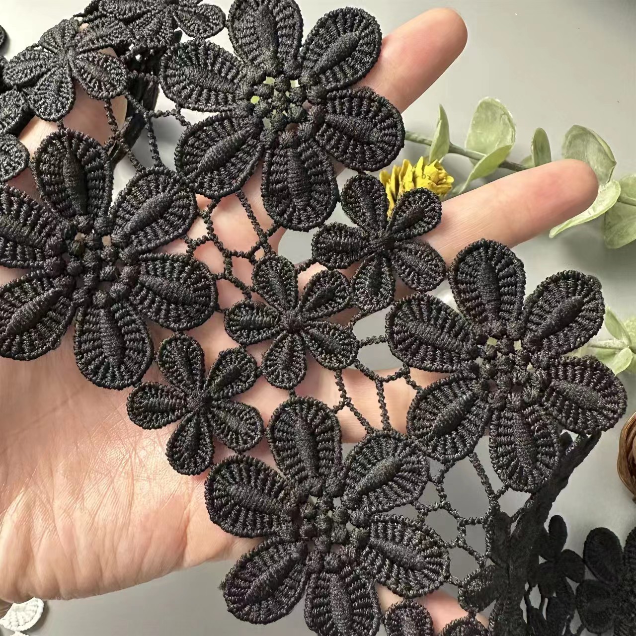 Lace water-soluble lace cotton thread milk silk barcode lace clothing accessories lolita lace skirt accessories lace  DB100