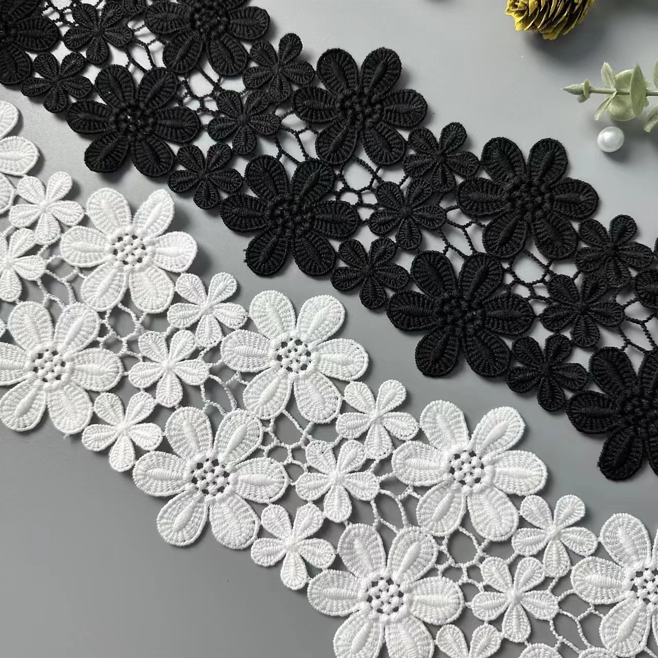 Lace water-soluble lace cotton thread milk silk barcode lace clothing accessories lolita lace skirt accessories lace  DB100