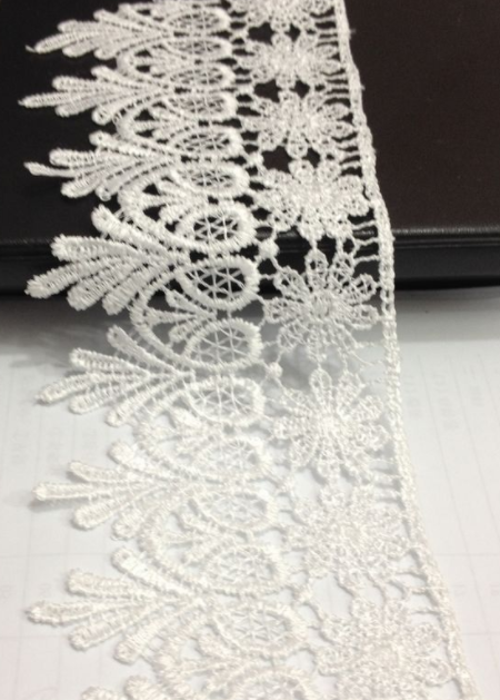 9CM  Lace manufacturers direct water-soluble embroidery lace curtains sofa pillow decoration small edges wholesale DB213
