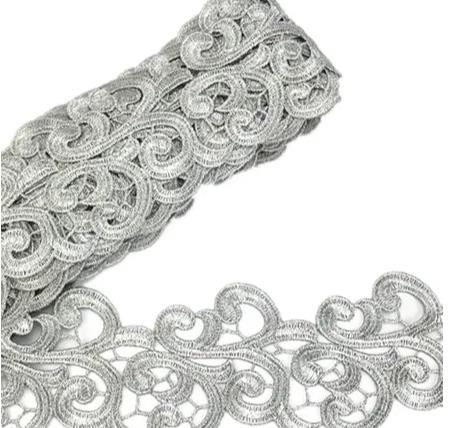 zsbszc embroidery lace width 8 cm water-soluble lace clothing skirt decorative collar ornaments sew on clothes DZ2