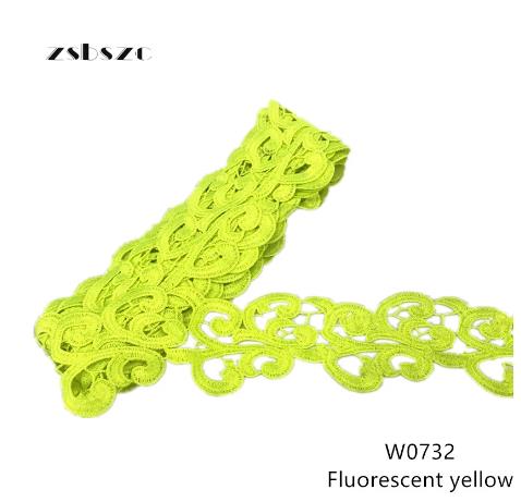 zsbszc embroidery lace width 8 cm water-soluble lace clothing skirt decorative collar ornaments sew on clothes DZ2