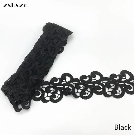 zsbszc embroidery lace width 8 cm water-soluble lace clothing skirt decorative collar ornaments sew on clothes DZ2