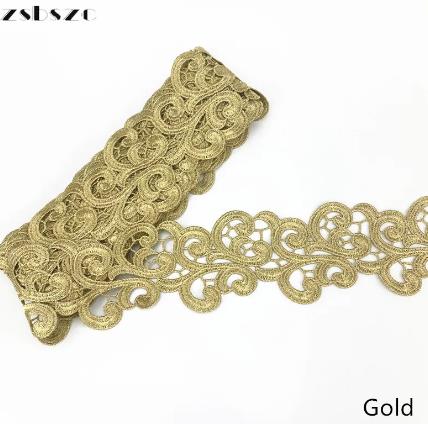 zsbszc embroidery lace width 8 cm water-soluble lace clothing skirt decorative collar ornaments sew on clothes DZ2