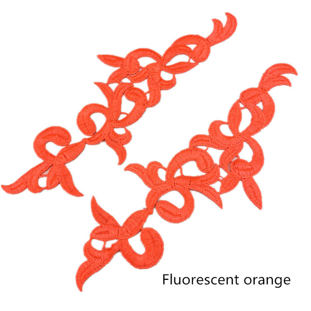 5PCS   Hot Sal Fabric Flower Venise Lace Sewing Applique Lace Collar Neckline Collar  width 7.5CM        CDJ05