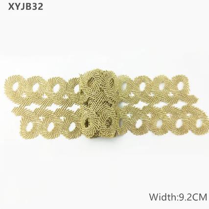 2y gold lace DIY lolita garment accessories sewing lace trim width 1.2-12CM the queen dress wedding lace material  XYJB01 -XYJB36