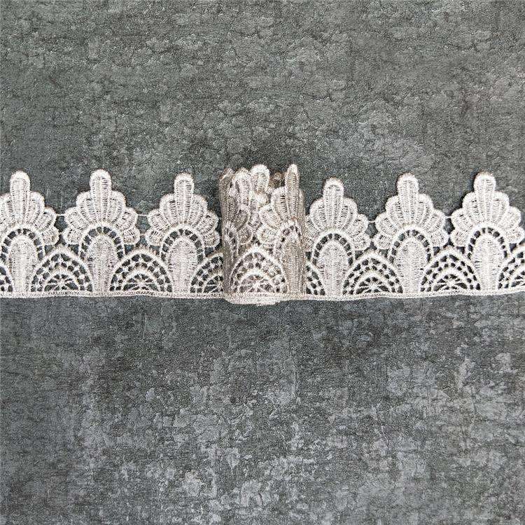 2 yards gold water soluble embroidery lace fabric lace necklace hair accessories lace trim LP-JB18