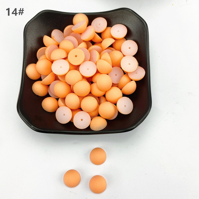 200pcs 8mm Flatback Half Round Plastic ABS matte Pearl Craft Beads For DIY Jewelry Craft Scrapbook Hair Clothes and shoes accessories ZZ080