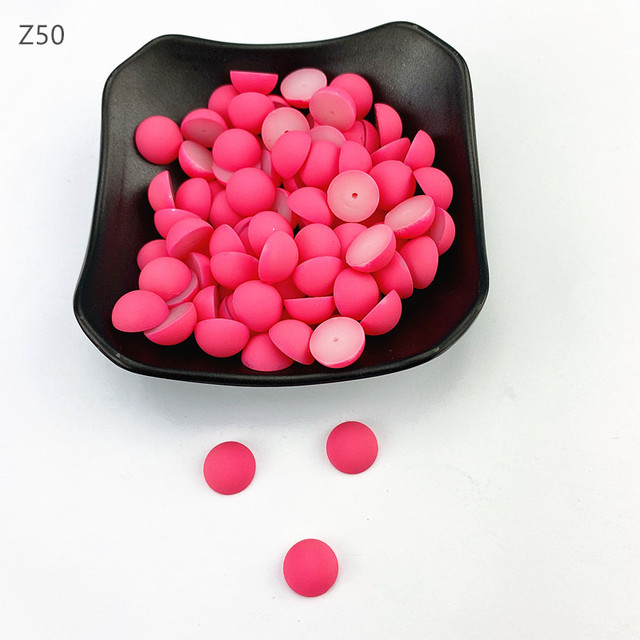 200pcs 8mm Flatback Half Round Plastic ABS matte Pearl Craft Beads For DIY Jewelry Craft Scrapbook Hair Clothes and shoes accessories ZZ080