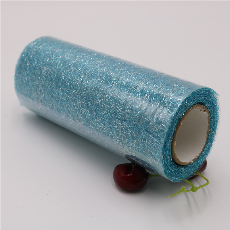 15cm 10 yards gold and silver random mesh yarn roll  Tulle Christmas  DIY hair accessories  tulle mesh   HX003