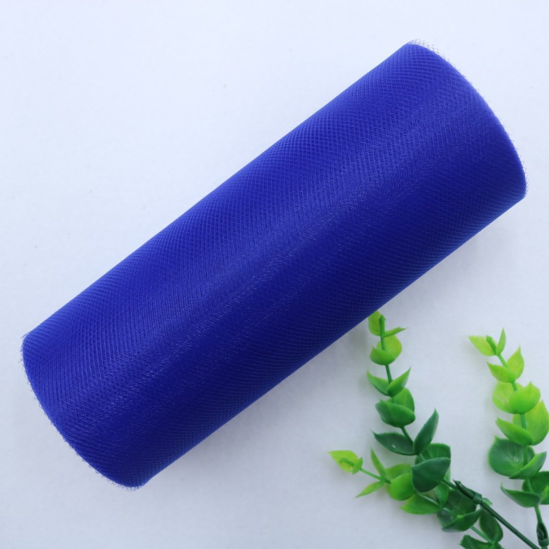 25 Yards 15cm    Factory Direct  100% Polyester Tulle Roll Decoration Wedding Dress Fabric Medium Soft Tulle   HX002