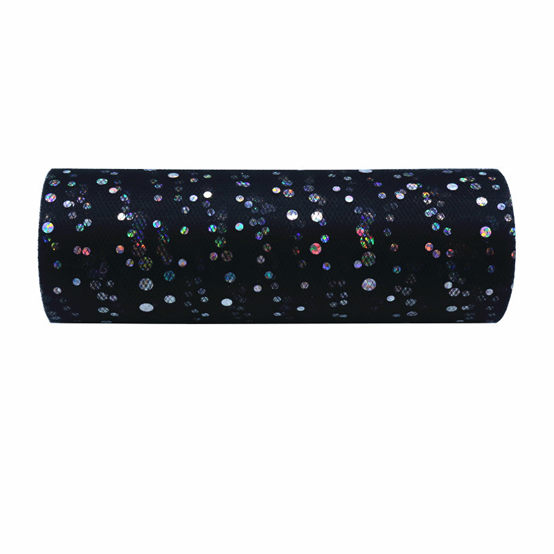 Glitter Sequin Tulle Roll 15cm Roll Fabric Spool Tutu Gift Wrap Baby Shower Wedding Decoration DIY Birthday Party Supplies  HX005