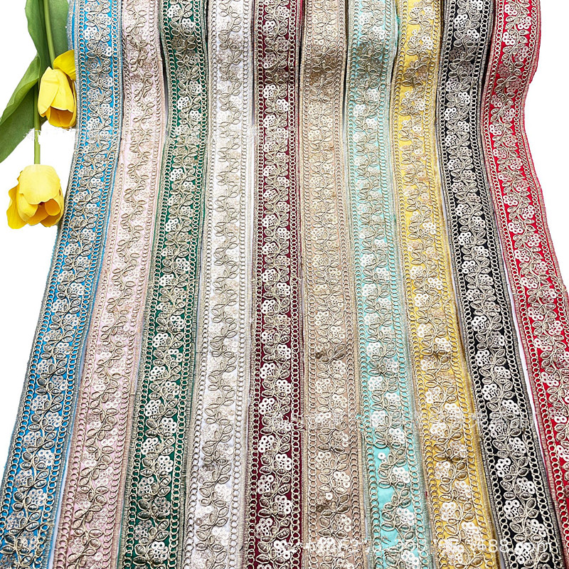 Bohemian Style 4cm Ethnic African Costume Lace Ribbon Handmade Diy Jewelry Embroidery Lace Accessories ZB063