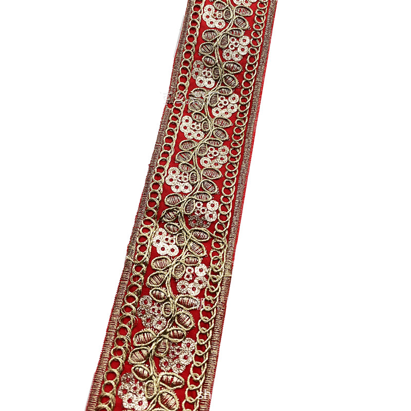 Bohemian Style 4cm Ethnic African Costume Lace Ribbon Handmade Diy Jewelry Embroidery Lace Accessories ZB063