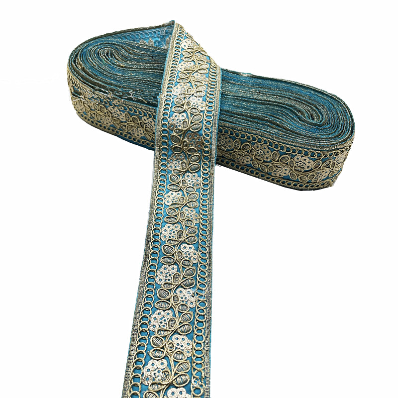 Bohemian Style 4cm Ethnic African Costume Lace Ribbon Handmade Diy Jewelry Embroidery Lace Accessories ZB063