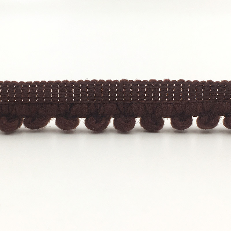 Wholesale pom pom ball lace trim Trim Ball mini Pearl Pompom Fringe Ribbon Sewing Lace Kint Fabric Handmade Craft MQ2