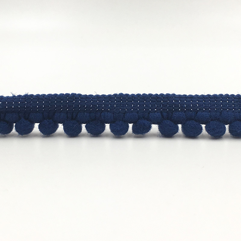 Wholesale pom pom ball lace trim Trim Ball mini Pearl Pompom Fringe Ribbon Sewing Lace Kint Fabric Handmade Craft MQ2
