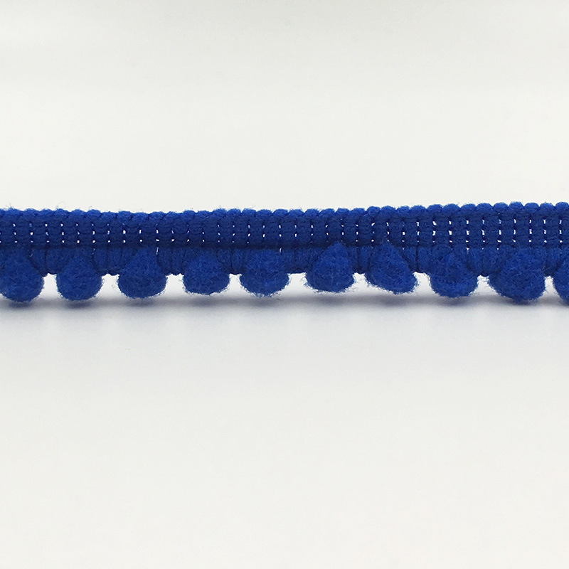 Wholesale pom pom ball lace trim Trim Ball mini Pearl Pompom Fringe Ribbon Sewing Lace Kint Fabric Handmade Craft MQ2