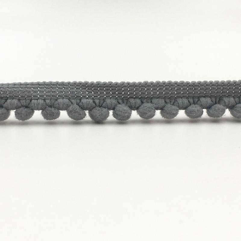 Wholesale pom pom ball lace trim Trim Ball mini Pearl Pompom Fringe Ribbon Sewing Lace Kint Fabric Handmade Craft MQ2