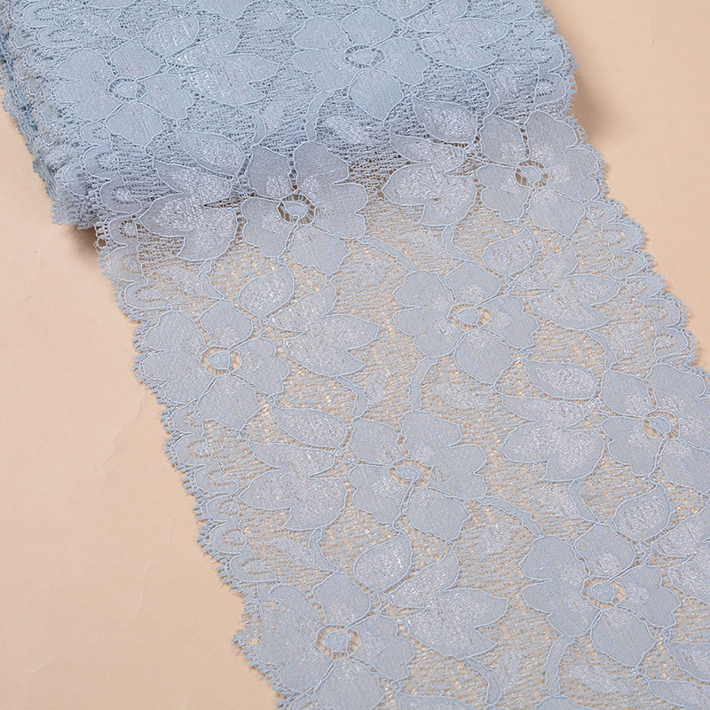 16CM Wide Lace Trimming Spandex Lingerie Elastic Lace Trim  Elastic lace lace knitting accessories skirt accessories underwear accessories ZD137