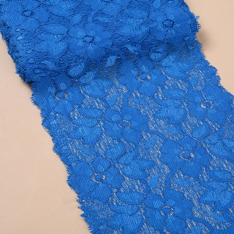 16CM Wide Lace Trimming Spandex Lingerie Elastic Lace Trim  Elastic lace lace knitting accessories skirt accessories underwear accessories ZD137