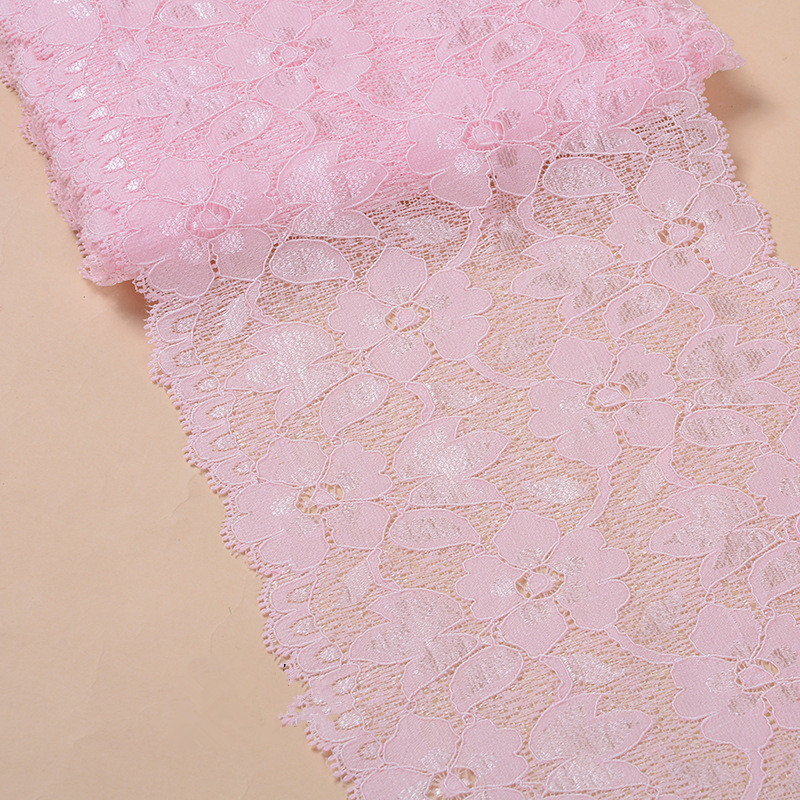 16CM Wide Lace Trimming Spandex Lingerie Elastic Lace Trim  Elastic lace lace knitting accessories skirt accessories underwear accessories ZD137