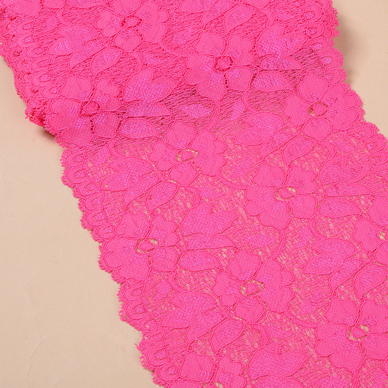 16CM Wide Lace Trimming Spandex Lingerie Elastic Lace Trim  Elastic lace lace knitting accessories skirt accessories underwear accessories ZD137