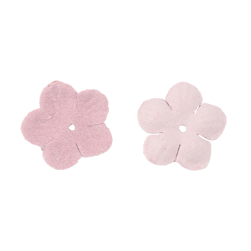 2.5cm mini size handmade diy fabric embossed accessories material package hair accessories flower flower piece DXH03