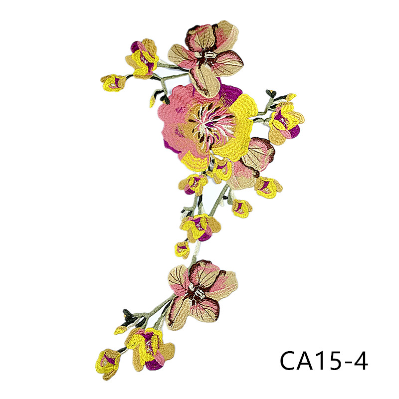 CHICKNIT fashion 56x30cm Embroidered venise lace collar red diy New Dance Skirt Dressing Party Clothing Accessories CA15