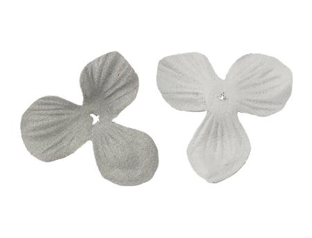 500PCS  4.5cm shaped flower piece clothing accessories flower piece diy handmade fabric flower jewelry accessories  DX10