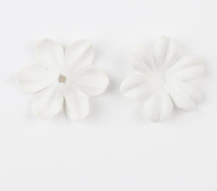 500PCS   New fashion hair accessories rubber band decorative materials microfiber leather fabric flower embossed three-dimensional flower handmade flower  DX09