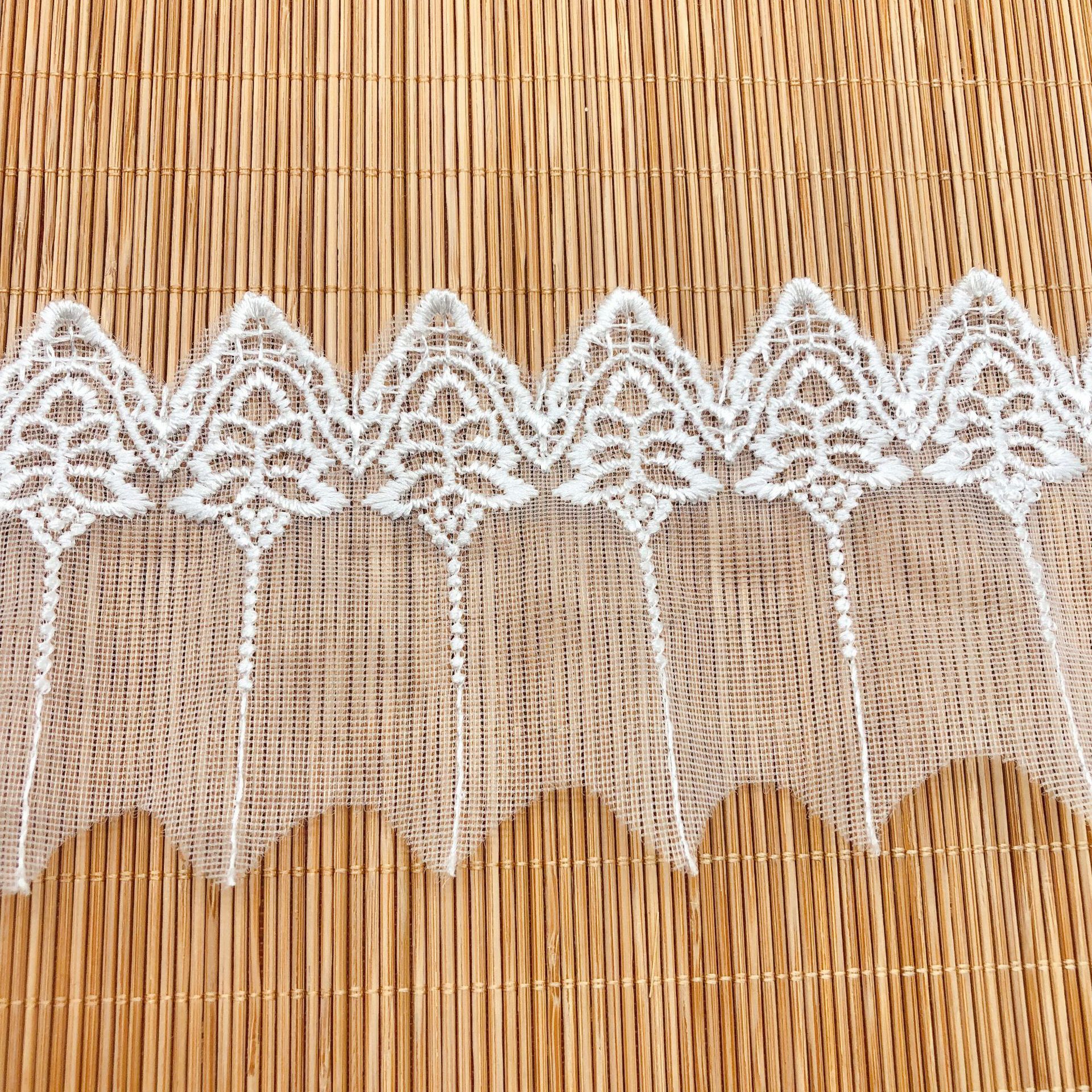 Lolita Clothing Accessories Decorative Lace Skirt Hem Sleeve White Lace Accessories WB33