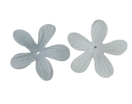 500PCS  Popular flower pieces microfiber leather flower petals flower pieces hair accessories clip materials clothing bags packaging accessories DX12