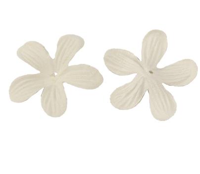 500PCS  Popular flower pieces microfiber leather flower petals flower pieces hair accessories clip materials clothing bags packaging accessories DX12