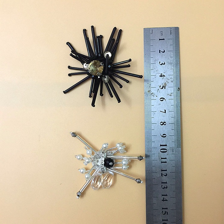 New hand-made beaded starfish conch seal cloth patch corsage jewelry clothing shoes and hats socks patch decals ZA25