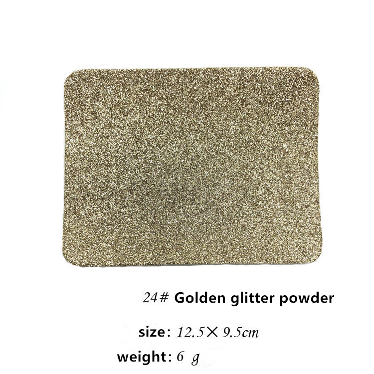 Colored rectangular imitation denim patch, ironing patch, knee and elbow decoration patch, and random cutting of fabric patch BD1