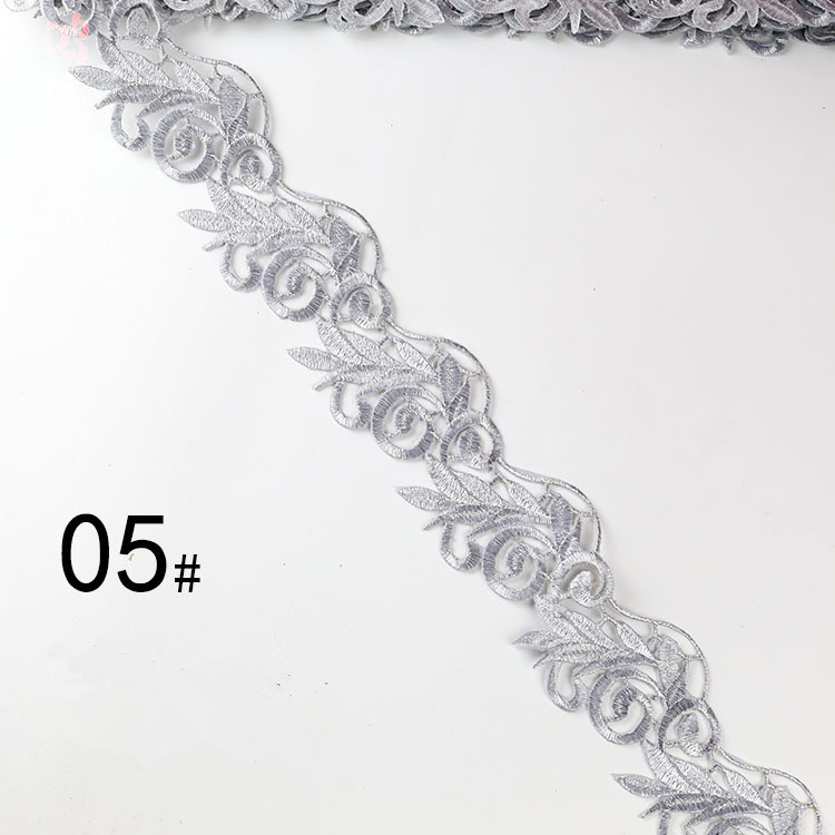 Embroidered lace with gold and silver ancient costume patterns diy ethnic garment costume dress embellished textile iron-on lace trims CB02