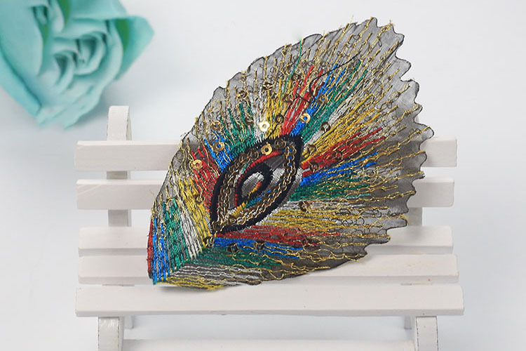 Hot sale Large Eyes Patch sequin patches for clothing Iron On Embroidered Applique custom patches for clothing CA067