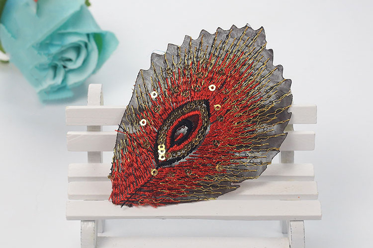 Hot sale Large Eyes Patch sequin patches for clothing Iron On Embroidered Applique custom patches for clothing CA067