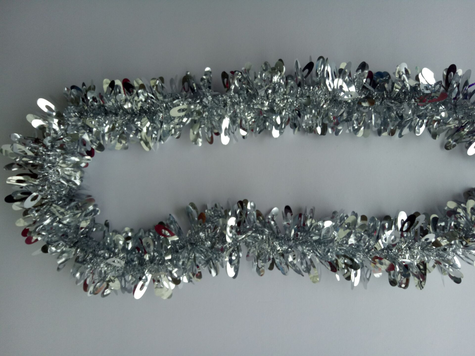 New Wedding Decor Party Supplies 2M 11CM Long Bold Thick Stripe Christmas Garland Home Party Decor Christmas Tree Ornament CT2