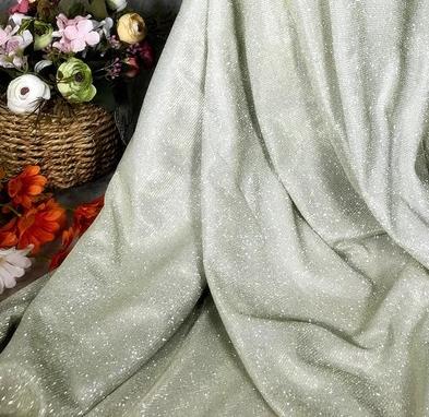 Sparkling swimwear Bikini use foil stretchy fabric silver gold metallic glitter stretchy lurex fabric MF94