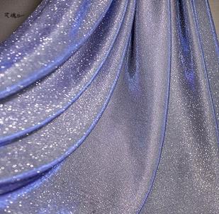 Sparkling swimwear Bikini use foil stretchy fabric silver gold metallic glitter stretchy lurex fabric MF94