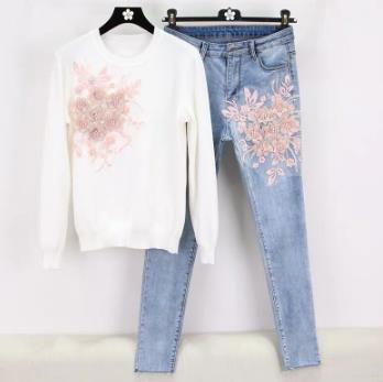 Three-dimensional flower mesh embroidery patch nail bead diamond lace wedding dress patch clothes decoration accessories wine red  CC103