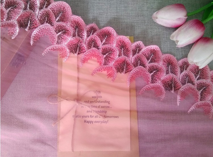 3 yards Width 95mm red Lace Fabric DIY Dance costumes Garment Accessories,Sewing Edge laceTrim Wedding Lace Material LP-DB21