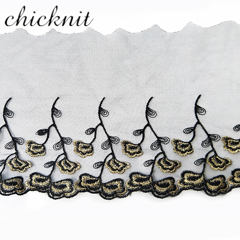 CHICKNIT 2024  New Fashion Multiple colors Embroidery lace fabric for Wedding Dress Accessories WB012