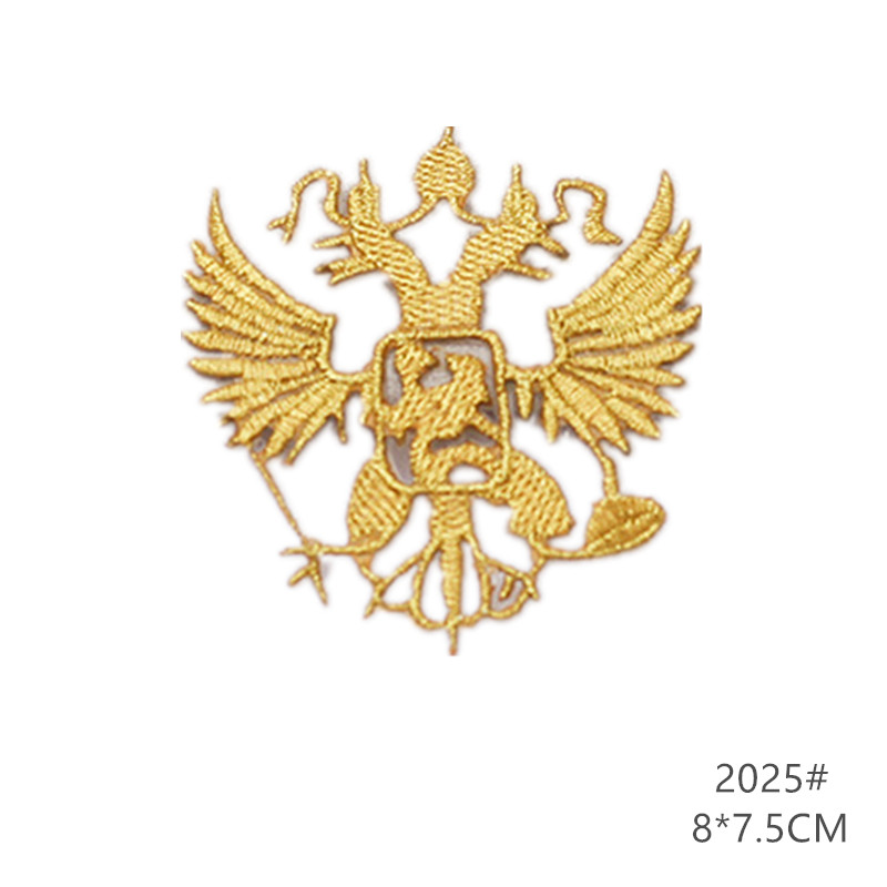 zsbszc fashion 5pcs iron on golden silver cloth patch diy embroidery stickers many sizes ballet dress decoration CA068