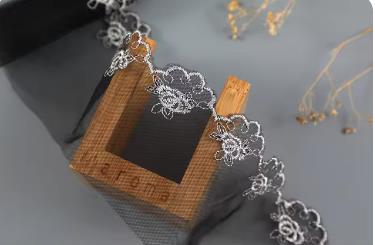 CHICKNIT 10 yards new rose gold silver mesh lace trim Lolita net Embroidery lace ribbon for Sewing cloth Accessorie WS10 WS11