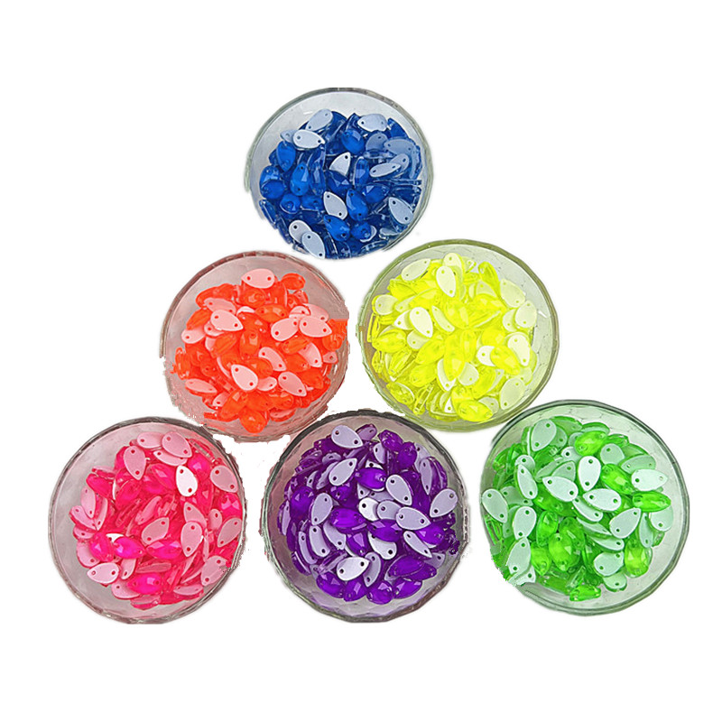 zsbszc Teardrop Glass Crystal Strass Sew On Rhinestones High Quality Flatback Sewing On Stone Droplet For Garment Fabric