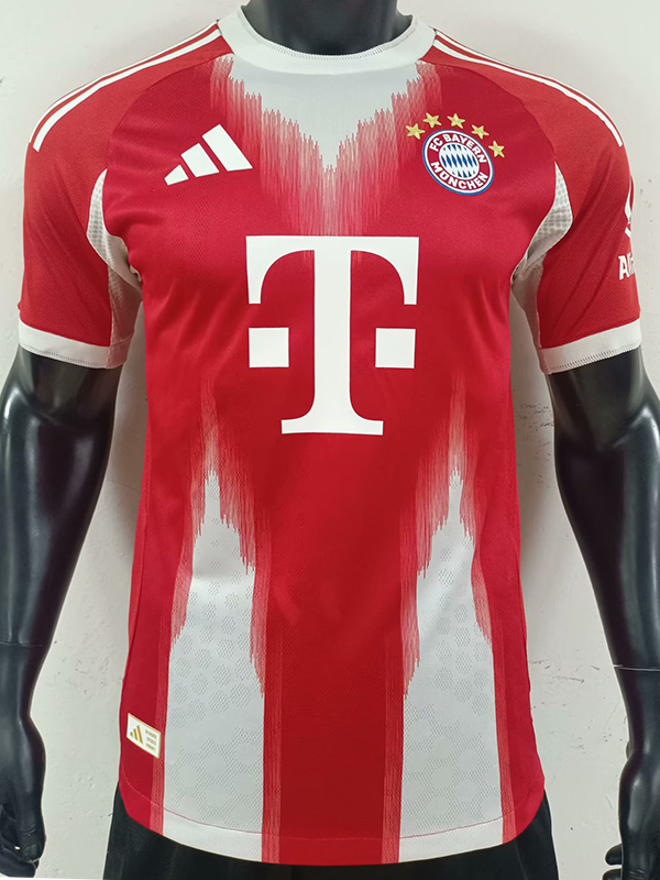 25-26 Bayern Home Player Version Soccer Jersey