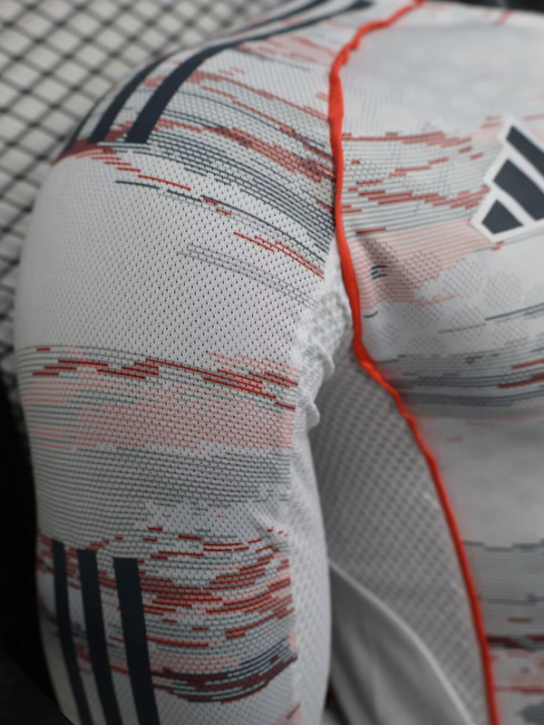 25-26 Bayern Away Long Sleeve Player Version Soccer Jersey (长袖球员)